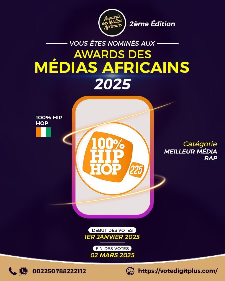 100% HIP HOP 225